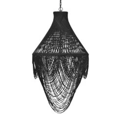 PR Home Mauritz Lustre Avec Des Rubans En Daim -Paulmann || Hera Soldes 10000665 3