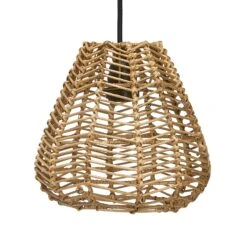 PR Home Adelle Suspension En Rotin Naturel Ø24 cm -Paulmann || Hera Soldes 10000694 1