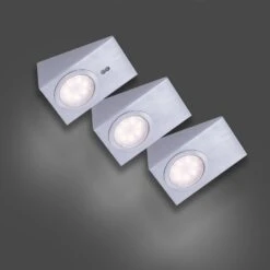 Lampe Sous Meuble LED Théo, Carré, Lot De 3 -Paulmann || Hera Soldes 10000807 5