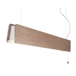 Suspension LED Oslo, Largeur 98 cm, Chêne Clair -Paulmann || Hera Soldes 10002885 1