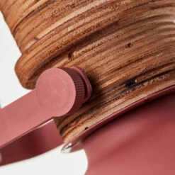 BRILLIANT Lampe à Poser Erena, Tête Inclinable, Rouge -Paulmann || Hera Soldes 10002971 2