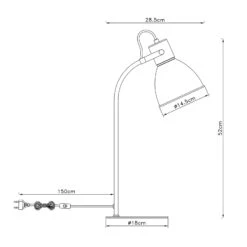 BRILLIANT Lampe à Poser Erena, Tête Inclinable, Vert Clair -Paulmann || Hera Soldes 10002973 5