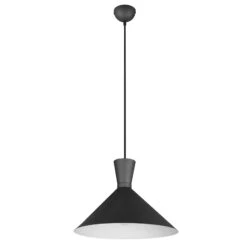Suspension Enzo, à Une Lampe, Ø 35 cm, Noire -Paulmann || Hera Soldes 10003130 2