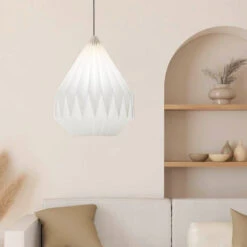 EGLO Minting Suspension En Papier, Ø 45 cm -Paulmann || Hera Soldes 10012476 1