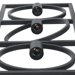 Lindby Mateja Lampe Sur Pied Noire à 3 lampes -Paulmann || Hera Soldes 10012913 7