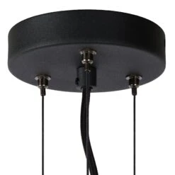 Suspension Olivia Abat-jour Verre Fumé Ø 40 cm -Paulmann || Hera Soldes 10013027 5