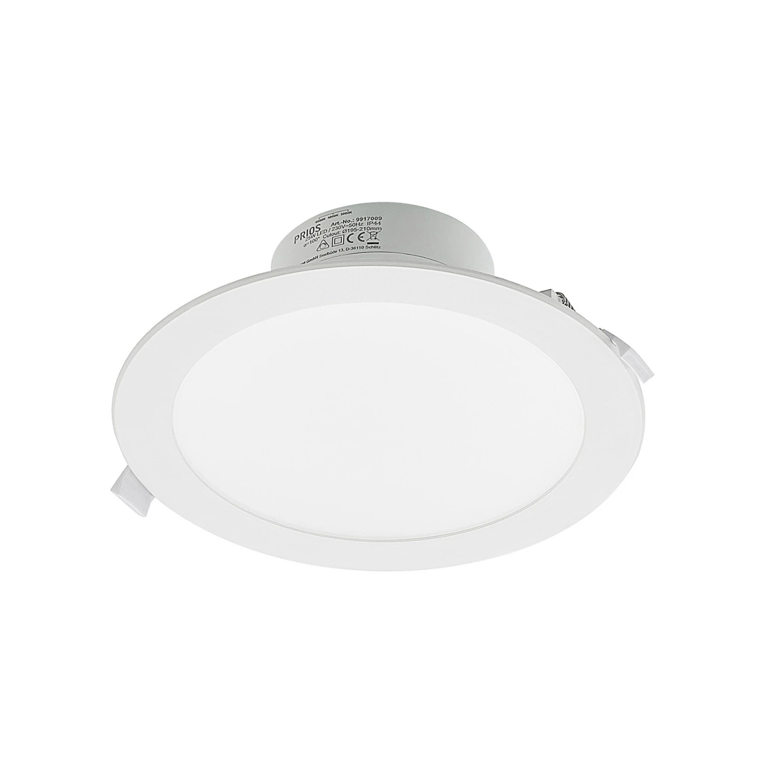 Prios Rida Lampe Encastrée LED CCT 22,5cm 25W X3 6 Prios Rida Lampe Encastrée LED CCT 22,5cm 25W X3 – Image 4