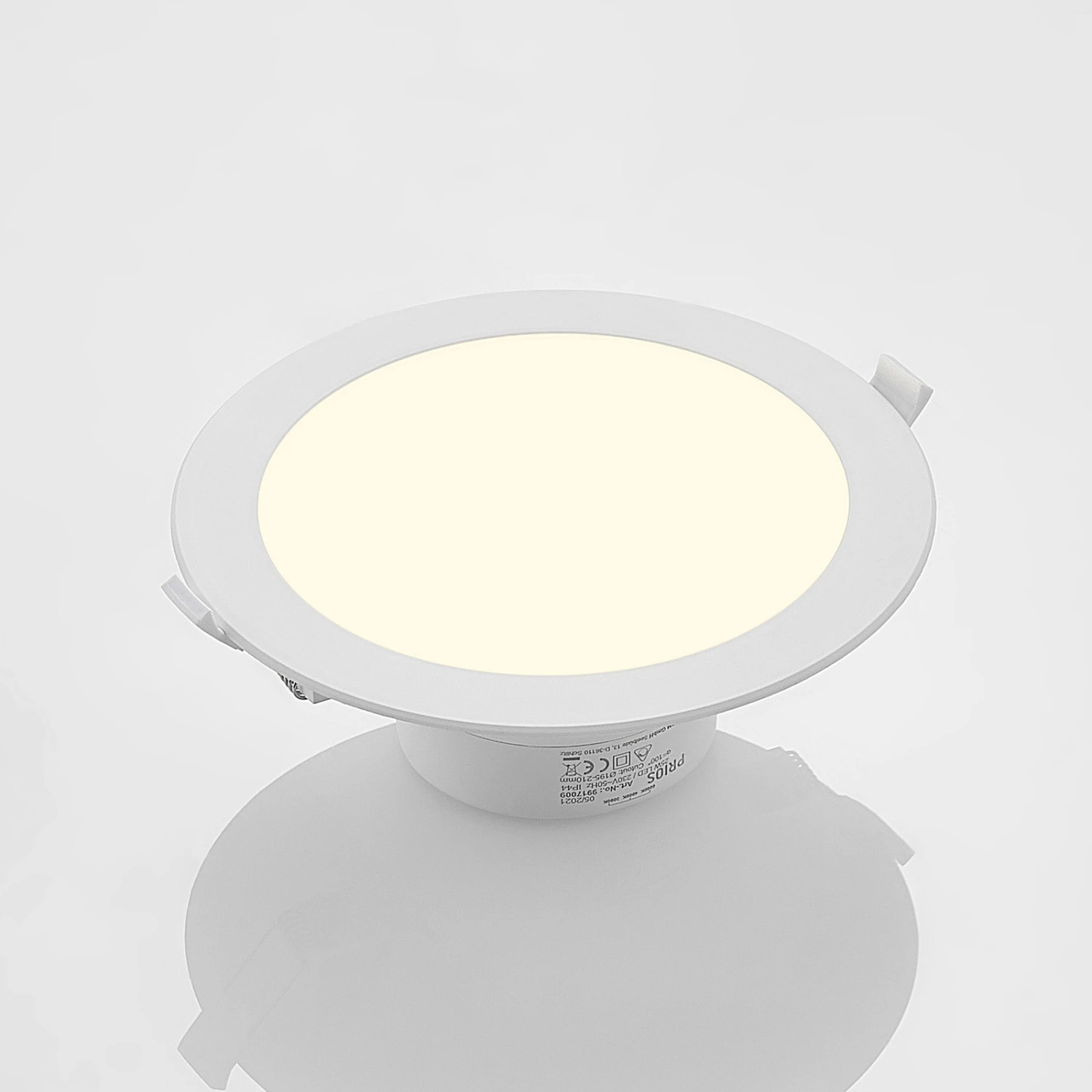 Prios Rida Lampe Encastrée LED CCT 22,5cm 25W X3 8 Prios Rida Lampe Encastrée LED CCT 22,5cm 25W X3 – Image 6