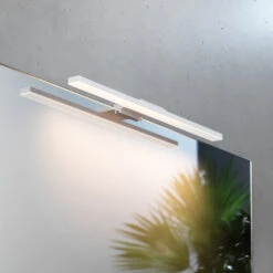 Applique Miroir LED Triga IP44 Blanche 40cm 4 000K -Paulmann || Hera Soldes 10013373 1