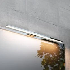 Applique Miroir LED Triga IP44 Chromée 60cm 4 000K -Paulmann || Hera Soldes 10013377 1
