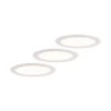 Prios Cadance Encastrable LED Blanc 22 cm X3 -Paulmann || Hera Soldes 10013583