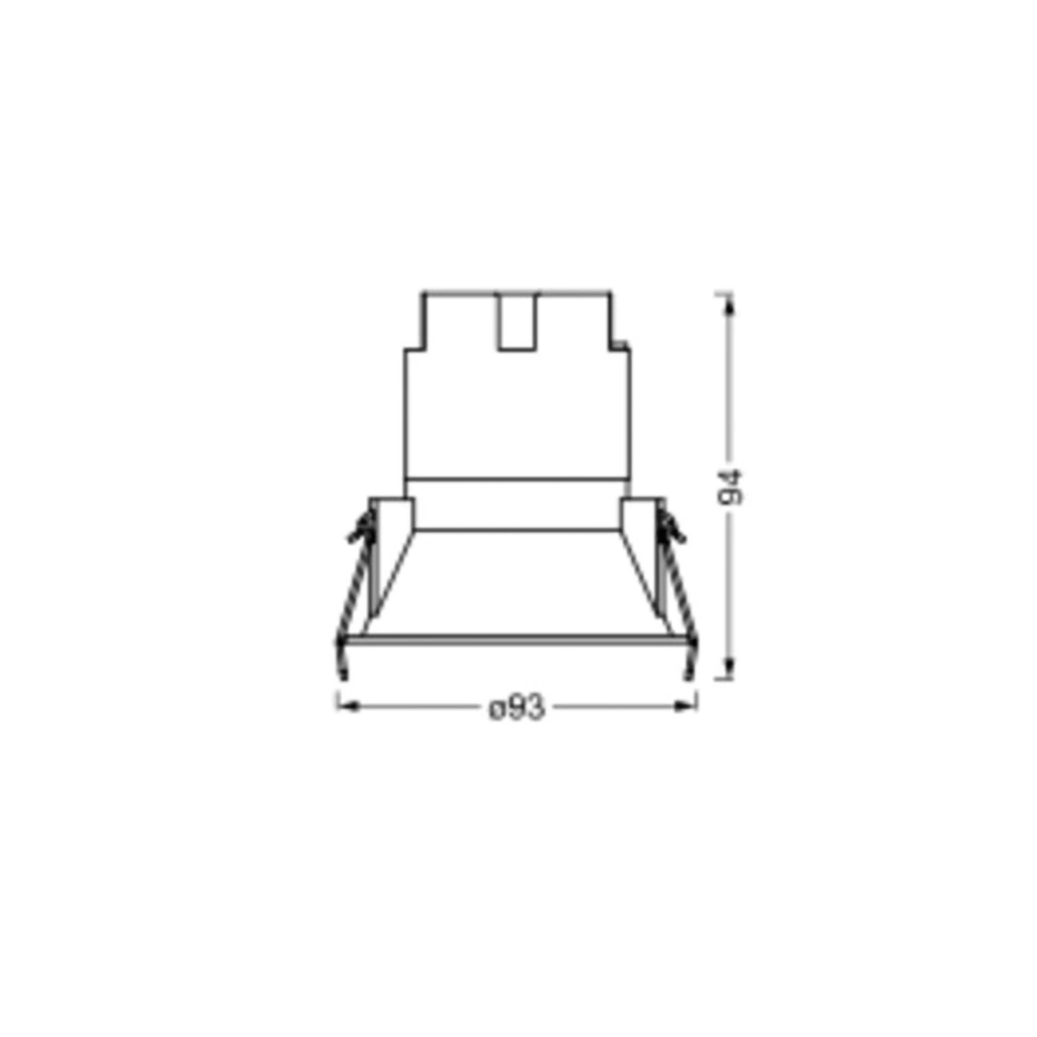 LEDVANCE Twist Spot Ø 9,3 cm 840 Blanc/noir 6 LEDVANCE Twist Spot Ø 9,3 cm 840 Blanc/noir – Image 4