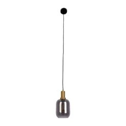 Suspension Fumo, Verre Fumé, à 1 Lampe, Ø 21 cm -Paulmann || Hera Soldes 10017888 1