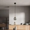 Suspension Fumo, Verre Fumé, à 1 Lampe, Ø 21 cm -Paulmann || Hera Soldes 10017888