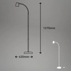 Lampe Sur Pied Skriva, Réglable, GU10, Blanc -Paulmann || Hera Soldes 10018181 2