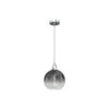 Suspension Monte En Verre, à 1 Lampe, Argentée -Paulmann || Hera Soldes 10019356
