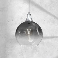 Suspension Monte En Verre, à 1 Lampe, Argentée -Paulmann || Hera Soldes 10019356 4