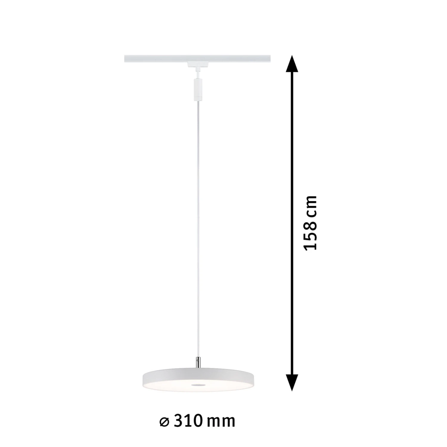 Paulmann URail Hildor Suspension LED 3 000K Blanc 6 Paulmann URail Hildor Suspension LED 3 000K Blanc – Image 4