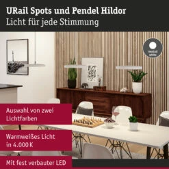 Paulmann URail Hildor Suspension LED Blanc 4 000K -Paulmann || Hera Soldes 10019637 5