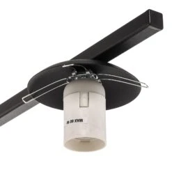 Lampadaire Zac Abat-jour Sphérique, Noir -Paulmann || Hera Soldes 1078153 8