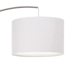 BRILLIANT Lampadaire Arqué Classique Blanc Clarie -Paulmann || Hera Soldes 1508798 3