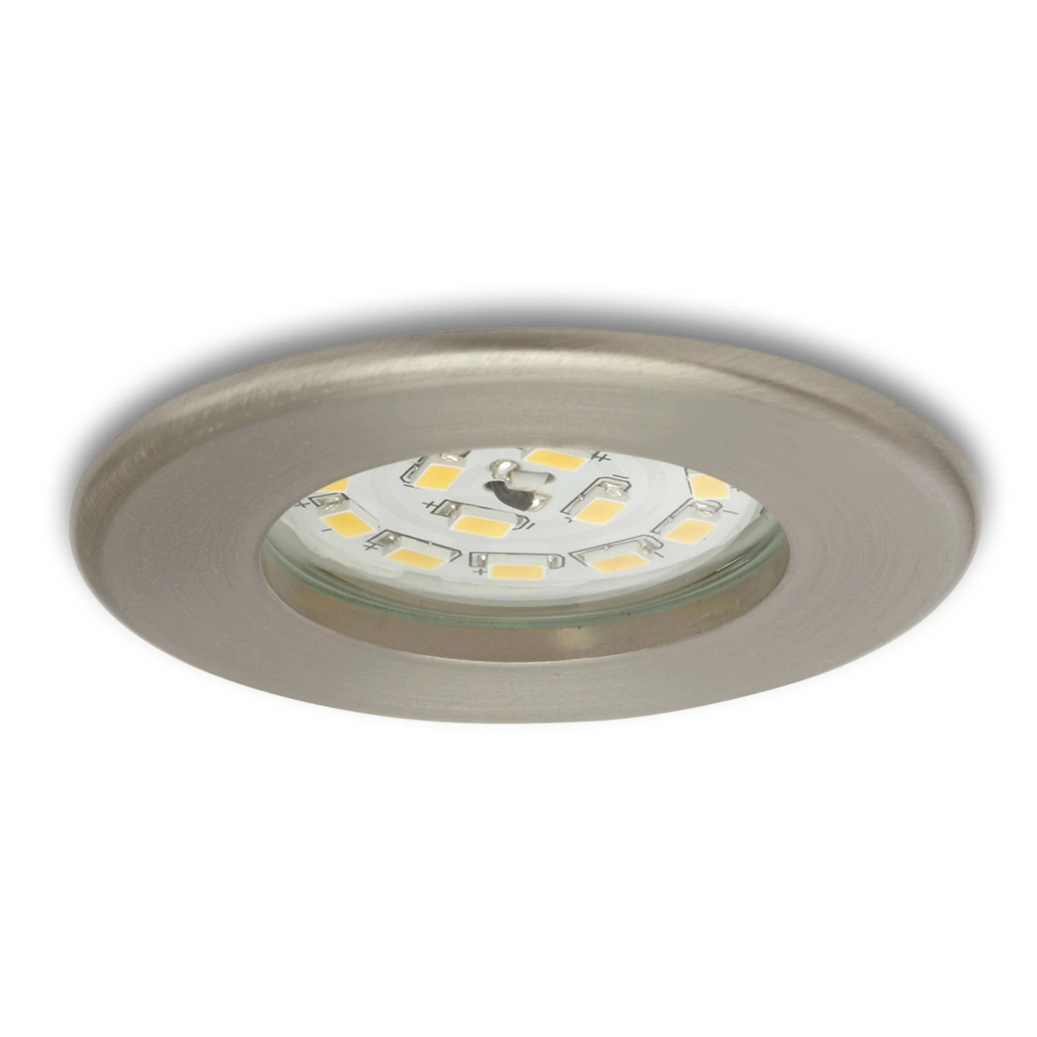 Spot Encastré LED Nikas IP44 Nickel 4 Spot Encastré LED Nikas IP44 Nickel – Image 2