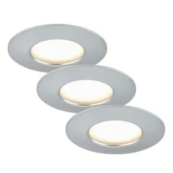 3 Spots Encastrés LED Nikas IP44 Aluminium -Paulmann || Hera Soldes 1510266 3