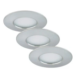 3 Spots Encastrés LED Nikas IP44 Aluminium -Paulmann || Hera Soldes 1510266 4