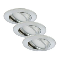 Spot Encastré LED Erik En Set De 3 Orient., Alu. -Paulmann || Hera Soldes 1510286 5
