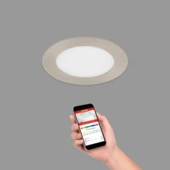 Telefunken Virgo Luminaire LED, RGBW, Nickel, Ø 12 Cm -Paulmann || Hera Soldes 1510707 5