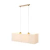 Suspension Canvas Abat-jour Lin L80 cm Angulaire -Paulmann || Hera Soldes 1573457