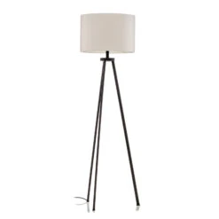 Rothfels Mayralis Lampadaire Tissu Trépied Noir -Paulmann || Hera Soldes 1575029 3