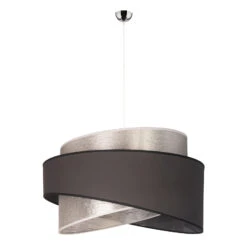 Suspension Brooklyn, Noir Graphite/argenté -Paulmann || Hera Soldes 2616194 2