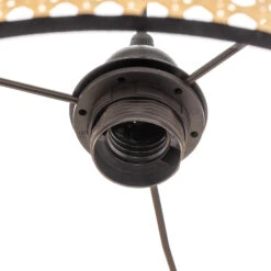 Suspension Boho, Rotin, Tissu, Beige/jean -Paulmann || Hera Soldes 2616755 7