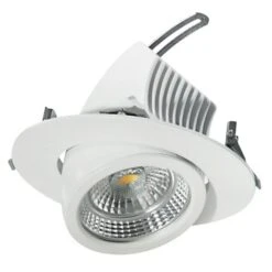 Spot Encastrable LED Pivotant 20 Cm, 44 W