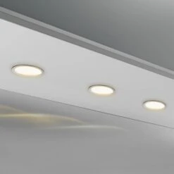 Spot Pour Meuble Rond CUBIC 68 3500 K Nickel