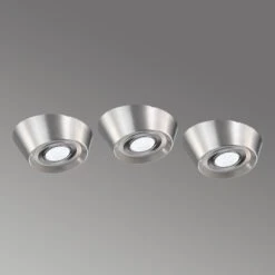 Set De 3 Lampes Sous Meuble LED PAL CF, Ø De 12 cm