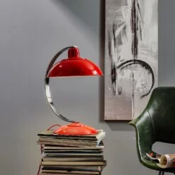 En Rouge Frais - Lampe à Poser Franklin -Paulmann || Hera Soldes 3048780 1