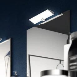 Applique Miroir LED Miracle Chromée, Largeur 80 cm -Paulmann || Hera Soldes 3052099 2