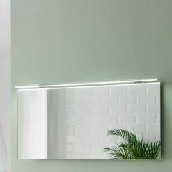 Applique Pour Miroir LED Esther 2, Chromée, 120 cm