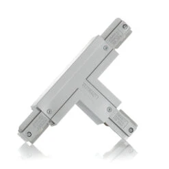 Eutrac Connecteur T Terre Intérieur Gauche, Argent