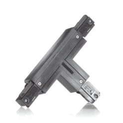 Eutrac Connecteur T Terre Extérieur Droite, Noir