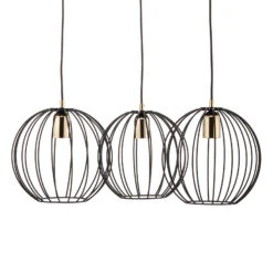 Suspension Albio 3, à 3 Lampes En Noir -Paulmann || Hera Soldes 3071014 4