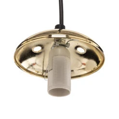 Suspension Sparta Opale Noir Doré, 3 L, Linéaire -Paulmann || Hera Soldes 3076040 8