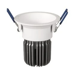 Spot Encastré LED Toodle Rond Symétrique, Blanc