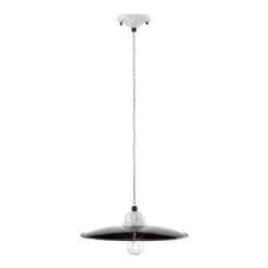 Suspension Rétro C1612 Noir-blanc -Paulmann || Hera Soldes 3517213 1