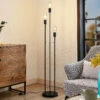 Lindby Fefy Lampadaire, Noir, à 3 lampes -Paulmann || Hera Soldes 4018369