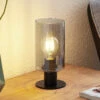 Lindby Emavi Lampe à Poser Avec Verre Fumé -Paulmann || Hera Soldes 4018417