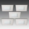 Hera Set De 5 Spots Encastrés LED Q 68 Aspect Inox -Paulmann || Hera Soldes 4514052