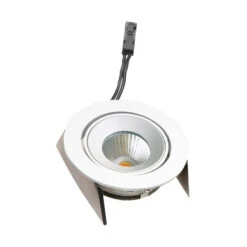 Hera Lampe Encastrée LED SR 68 43° Dim-to-Warm, Blanche